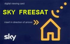 Freesat card to watch Sky for free